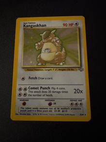 Kangaskhan Pokemon card