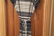 New with tags Designer dress nautical style