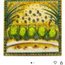 Benaya hand crafted art on tile home deco Image 2