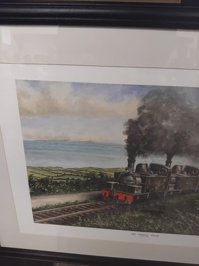 The Dingle Train framed print