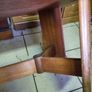 Mid Century teak coffee table with tile top Image 3