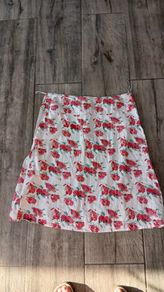 Knee length skirt