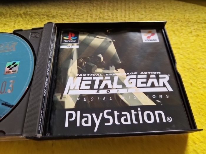 Metal Gear Solid Special Missions PlayStation1 Ps1 PlayStation2 Ps2 games Original