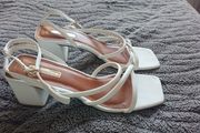 White Primark Sandals  Size 6