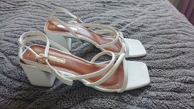 White Primark Sandals  Size 6