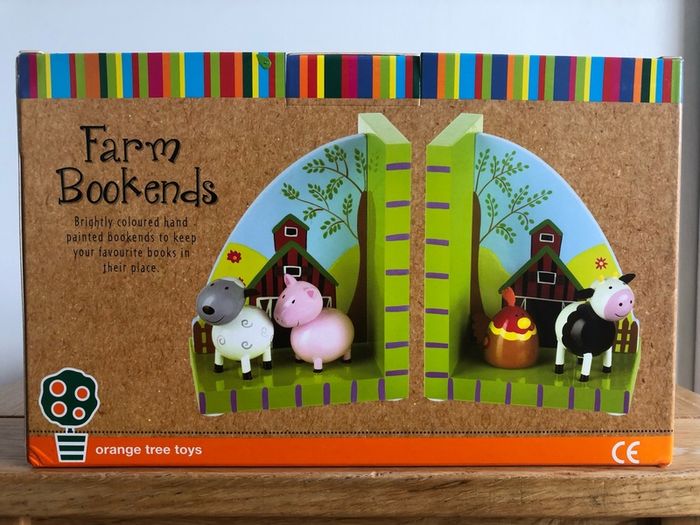 Farm Yard Bookends by Orange Tree Toys