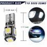 10x T10 5 LED W5W 194 5050 SMD Free Auto Wedge Car 5Led Light Parking Bulb 5SMD DC 12V 100X Image 2