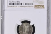 Ireland 1956 | Irish 3p | 3 Pence | Hare | KM.12a | MS 65