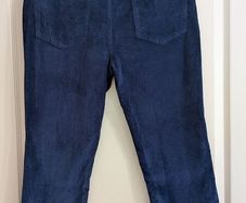 Frame velvet navy jeans / trousers