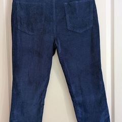 Frame velvet navy jeans / trousers