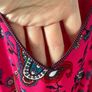 Claudie Pierlot Handkerchief Hem Midi Dress - Size 38 - 295e current stock Image 3