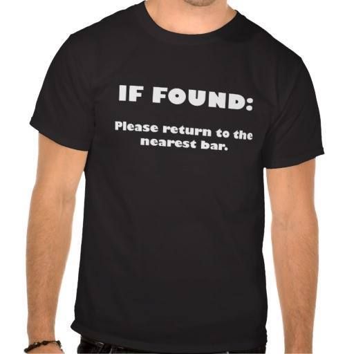 If Found T-shirt tee top shirt