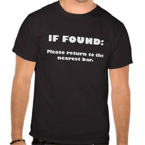 If Found T-shirt tee top shirt