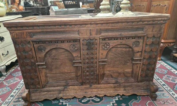 Antique Oak Chest