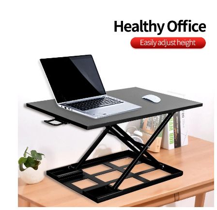 BRAND NEW Standing Desk Computer Office Workstation Height Adjustable Lift Table Foldable Desk