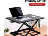 BRAND NEW Standing Desk Computer Office Workstation Height Adjustable Lift Table Foldable Desk