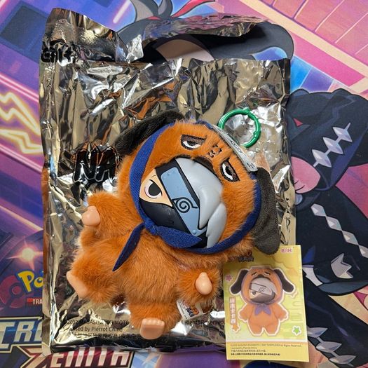 Naruto Beast Party Plush Keychain Kakashi