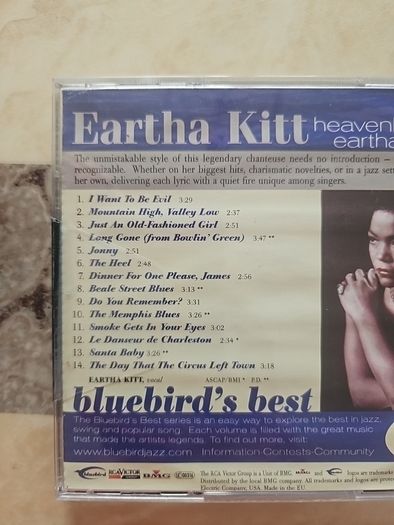 Eartha Kitt CD - Heavenly Eartha