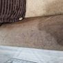 Couch  brown L shaped corner sofa Image 2