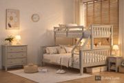 Triple Bunk Bed  Double full size 3ft single