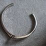sterling silver diamond bangle Image 3