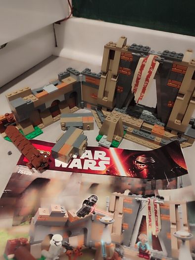 Lego Star Wars Bundle Millennium Falcon AT ST Trooper Ship Maz Castles Extra Pieces