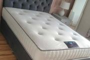 Luxus 4ft Small Double Divan Beds, Mattresses And Optional Drawers, Instock