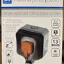 BG single switched 13A outdoor Electrical Socket Image 2