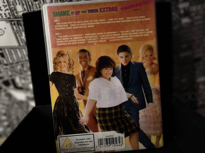 Hairspray ! DVD ! with Slipcase ! 2-Disc Shake & Shimmy Edition ! 2007 ! John Travolta !