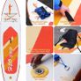 Inflatable Stand Up Paddle Board 10.6 10 x 30 x 6 Inch with Premium SUP Paddle Board Accessories & Backpack, Ultra-Light, Wide Stable Design, Non-Slip Deck for Youth & Adults (FREE SHIPPING) Image 4