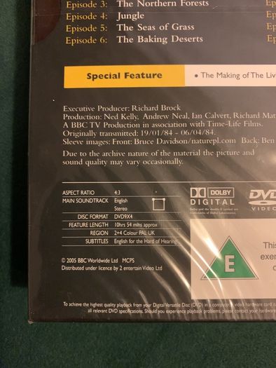 Brand new David Attenborough The Living Planet