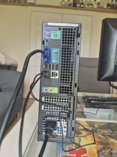 Desktop computer ready to go