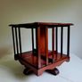 Vintage Irish Mahogany Table-Top Revolving Bookcase by The Kilkenny Woodworkers Image 4