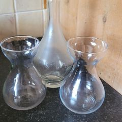 Free Glass Vases x3