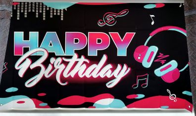 TIK TOK birthday backdrop