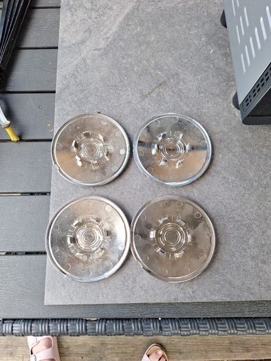 4 Fiat 500 wheel inserts