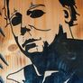 Michael Myers Halloween Wood Carving Image 2