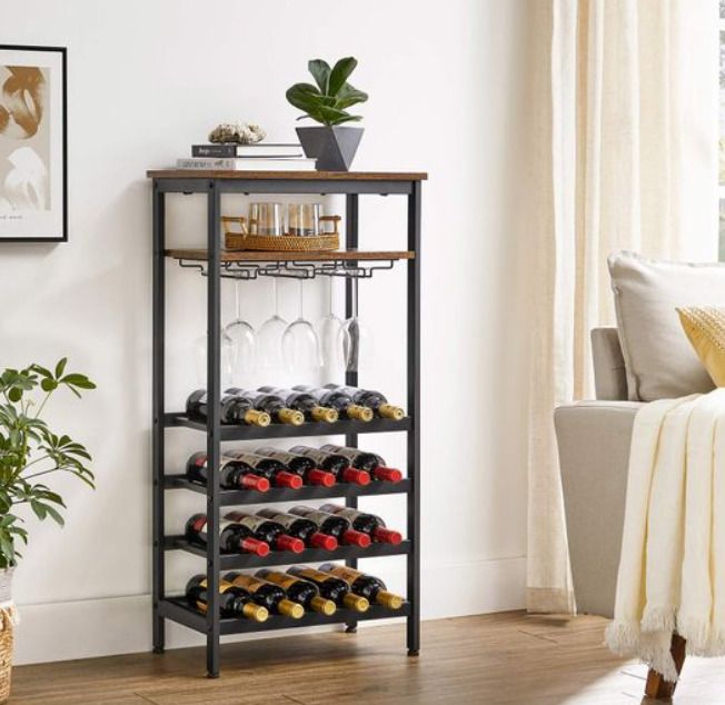 New 20 Bottlle Wine Rack - FREE P&P