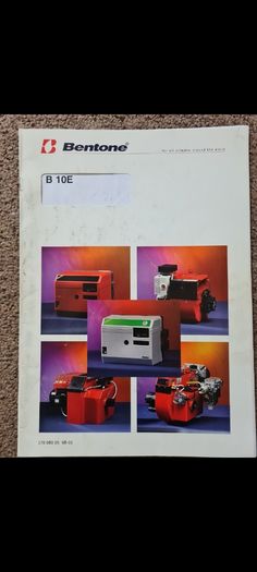 Bentone oil burner B10E