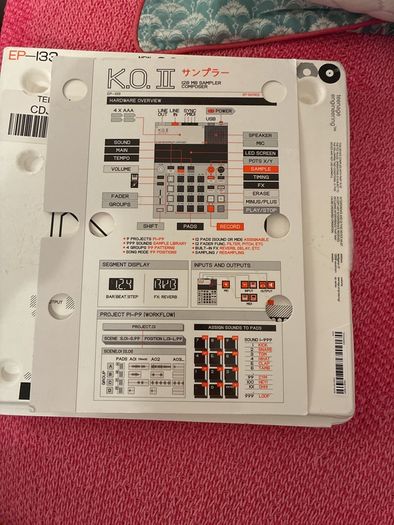 Teenage Engineering K,O,II 128md Sampler