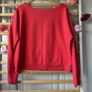sweatshirt Coca Cola off shoulder red & white sweatshirt small Image 6