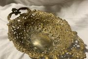 Brass fruit bowl