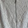 F&F Cream Lace Pencil Skirt UK 14 | Knee Length | New With Tags Image 8