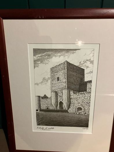 Framed prints of castles