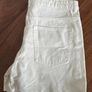 Arket women's organic cream shorts Image 4