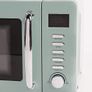 Haden Cotswold Green Microwave Oven  800W Retro Design, 20L Capacity, Compact Digital Microwave for Small Kitchens, 5 Power Levels, Easy to Use and Clean with Defrost and Express Functions Image 4