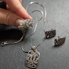 Solid silver set of 5 pieces