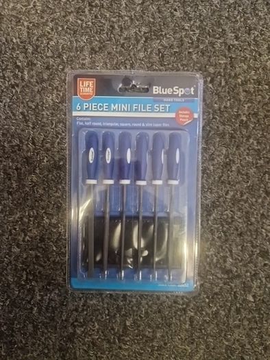 6 pice mini file set