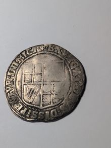 James 1 Silver Shilling