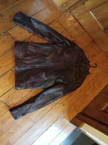 Mens leather jacket never worn